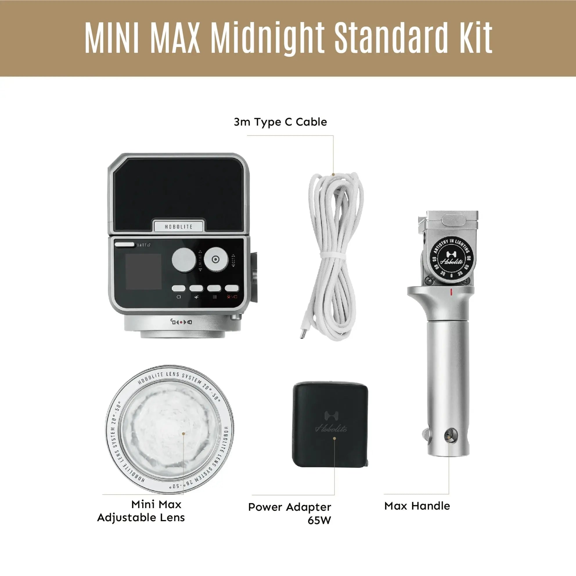 Hobolite Mini Max 40W LED Photography Light Kit Hobolite