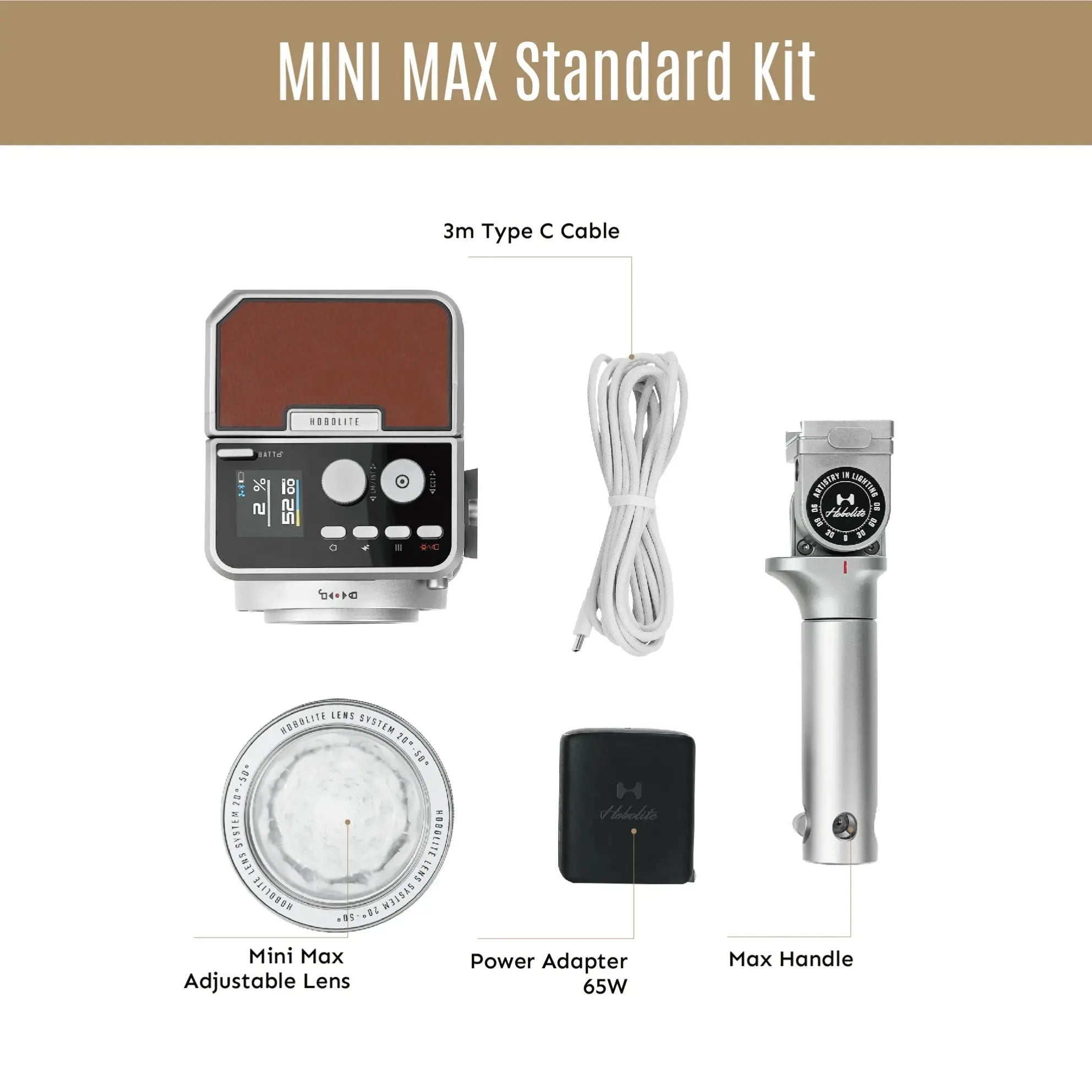 Hobolite Mini Max 40W LED Photography Light Kit Hobolite